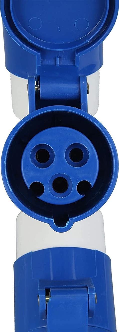 Industrial Socket Way Pin A V To V White Blue