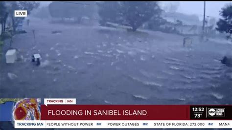 Hurricane Ian Causes Flooding On Sanibel Island