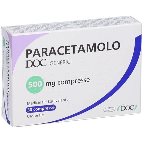 Doc Paracetamolo Compresse Mg Pz Redcare