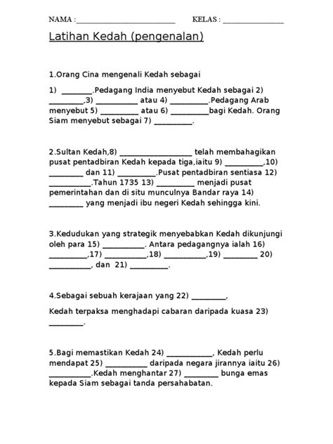 Latihan Sejarah Tingkatan 1 Pdf