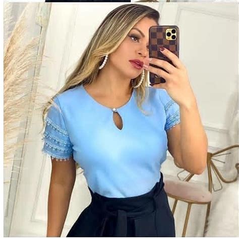 Topo Imagem Modelo De Blusa Manga Curta Br Thptnganamst Edu Vn