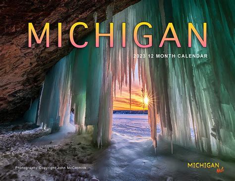 2023 Michigan Scenes Wall Calendar