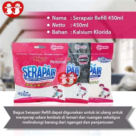 Jual Bagus Serapair Refill 450 ML Shopee Indonesia