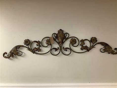 Decorative metal scroll wall art — White Pine Artisan Market