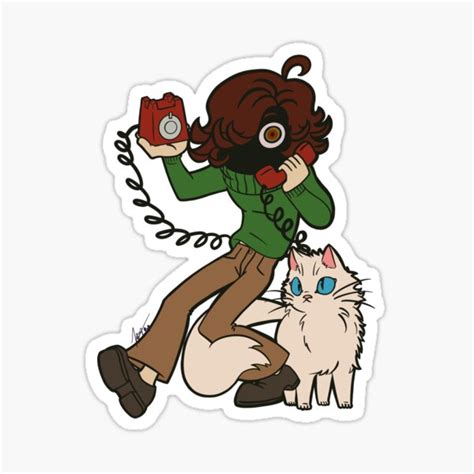 "Ps ps ps" Sticker for Sale by Silvylocks | Redbubble