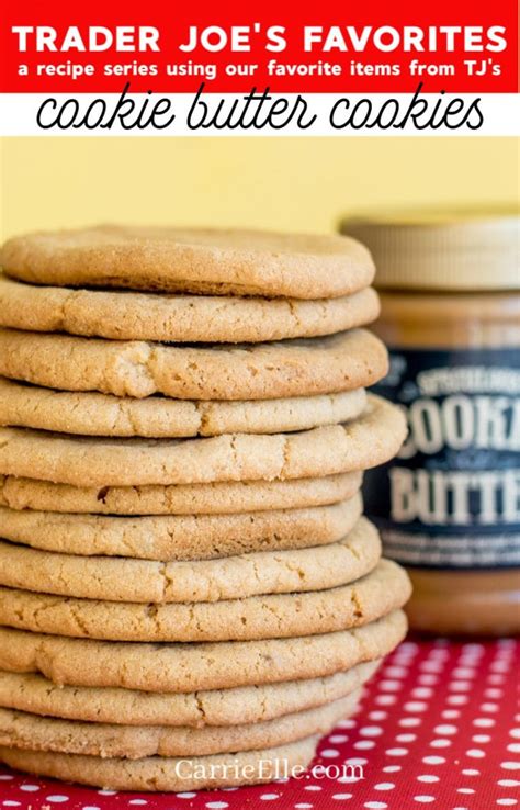 Trader Joe's Cookie Butter Cookies - Carrie Elle