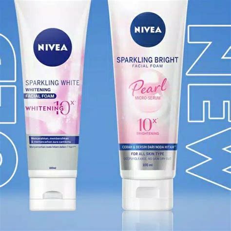 Fre H Nivea Sparkling White Whitening Nivea Sparkling Bright Facial