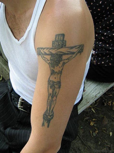 Classic Jesus Tattoos On Shoulder Tattoo Designs Tattoosbag