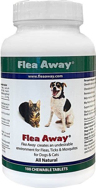 Flea Away Flea And Tick Oral Treatment For Dogs And Cats 100 Chewable