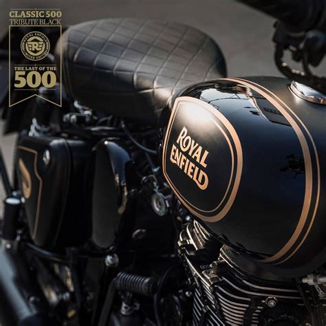 Royal Enfield Classic 500 Tribute Black sarà lultima Bullet News