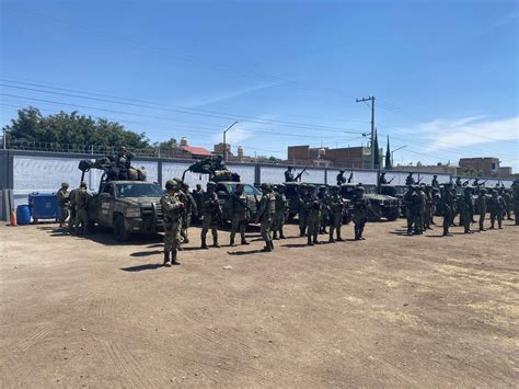 Llegan M S Refuerzos De La Guardia Nacional En Guanajuato Sumar An M S