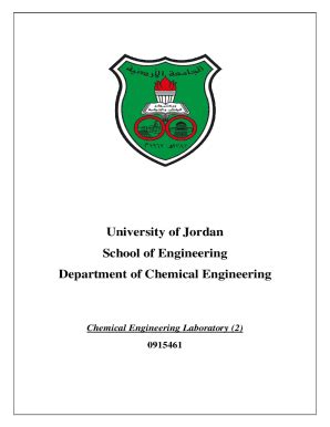 Fillable Online Engineering Ju Edu Department Of Chemical Engineering