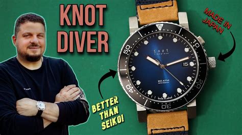 Knot Timepieces Kinetic Dive Watch 200m SAC 40S Grand Seiko Level