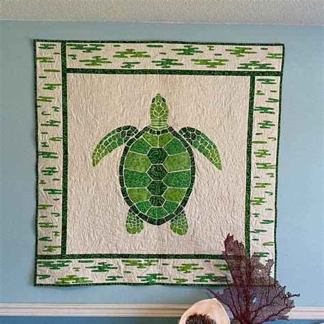 Turtle Quilt Etsy