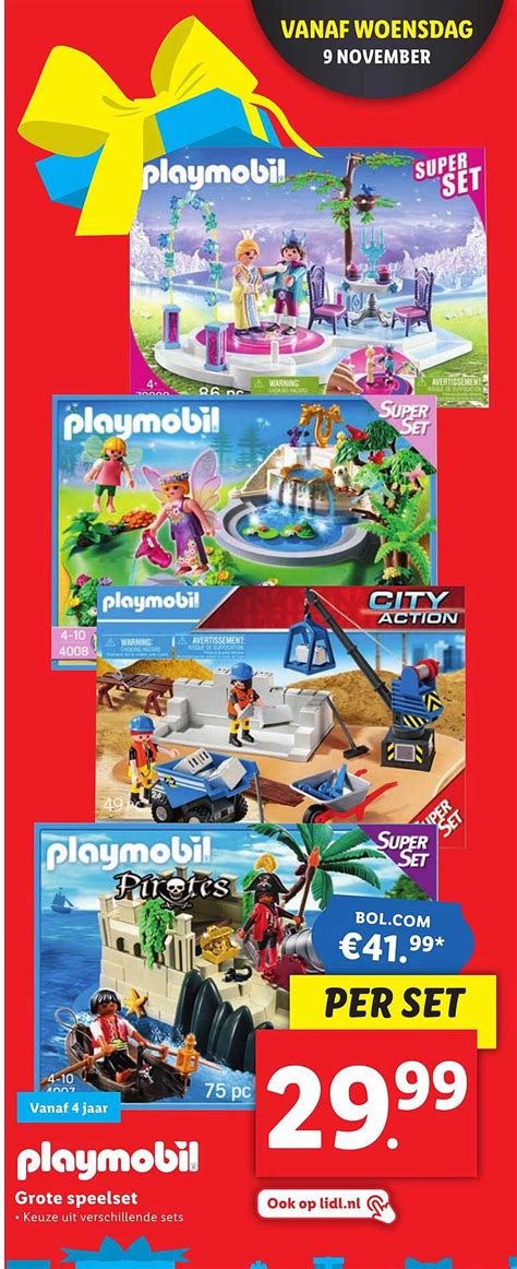 Playmobil Grote Speelset Aanbieding Bij Lidl 1Folders Nl