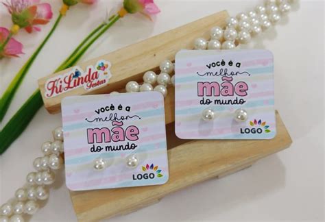 Tag Brinco Lembrancinha Dia das Mães Elo7