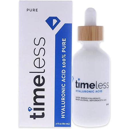 Amazon Timeless Skin Care Hyaluronic Acid 100 Pure Serum 2 Oz