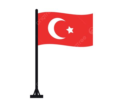 Turquía Bandera Turquía Banner Turco Vector PNG , Turquía, Bandera ...