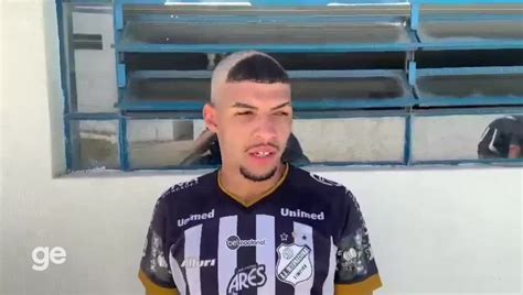 Vídeo Thomaz atacante da Inter de Limeira explica corte de cabelo