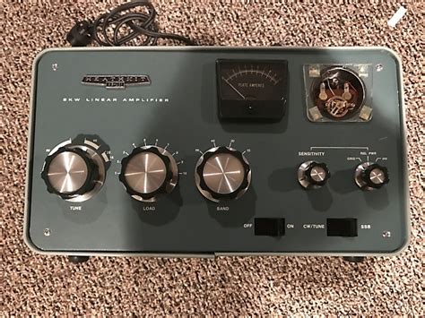 Vintage Heathkit Sb 221 2kw Linear Tube Amplifier For Ham Reverb