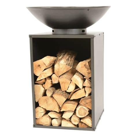 Redfire Feuerschale Mit Grill Onyx Cm Mit Abdeckung Urban Lifestyle