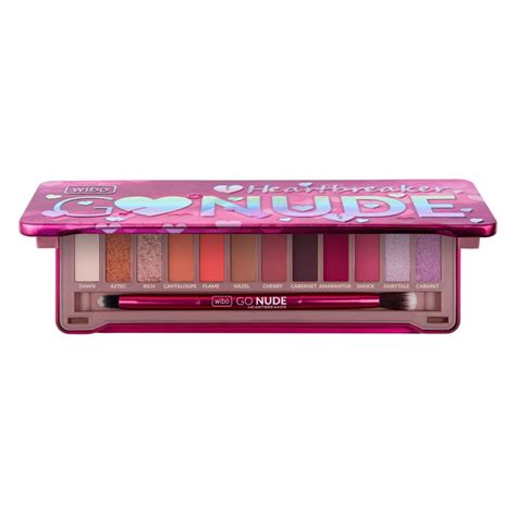 WIBO Go Nude Eyeshadow Palette Paleta 12 Cieni Do Powiek Heartbreaker