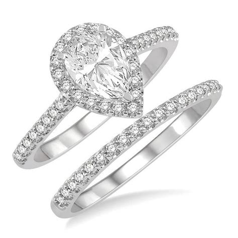 Pear Shaped Diamond Wedding Ring Atelier Yuwa Ciao Jp