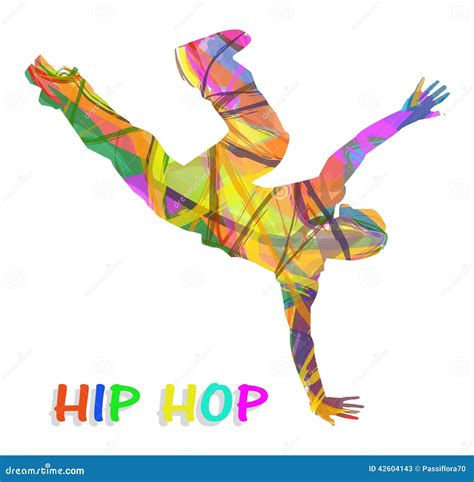 Abstract Hip Hop Dancer Stock Photo Image 42604143