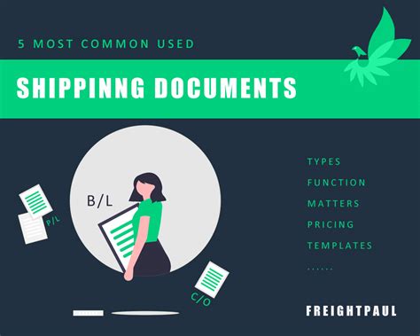 Prepare 5 Most Common Shipping Documents 2022 Freightpaul