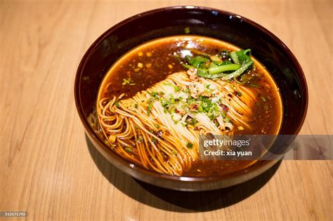Chong Qing Noodles High Res Stock Photo Getty Images