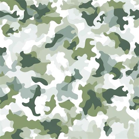 Premium Ai Image Modern Camouflage Seamless Pattern