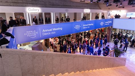 As World Economic Forum Annual Meeting Opens Leaders Call For