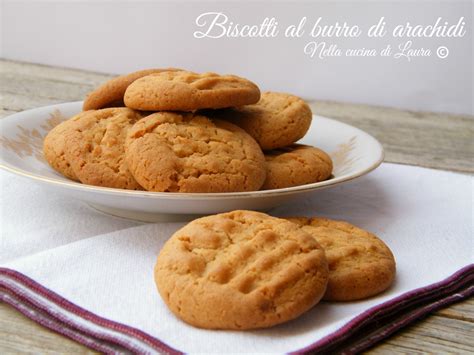 Biscotti Al Burro Di Arachidi