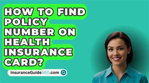 How To Find Policy Number On Health Insurance Card Insuranceguide