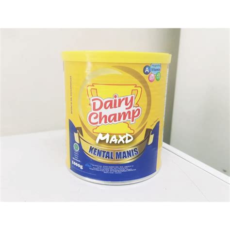 Jual Krimer Kental Manis Dairy Champ Kg Pcs Shopee Indonesia