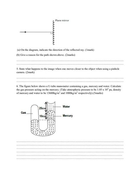 Physics Form 1 End Of Term 3 Examination 2019 392