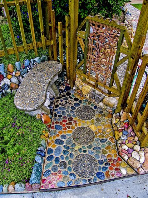 Mosaic in the garden