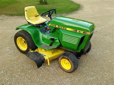 John Deere 210 212 214 216 Lawn And Garden Tractor Official Operators M