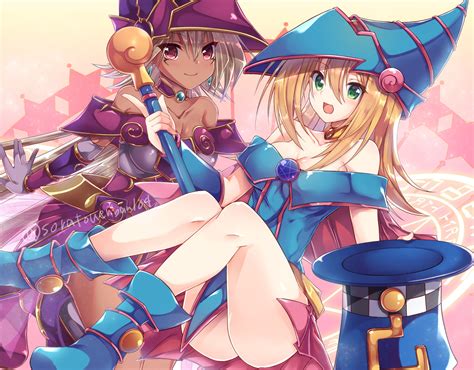 Dark Magician Girl Magical Hats And Apprentice Illusion Magician Yu