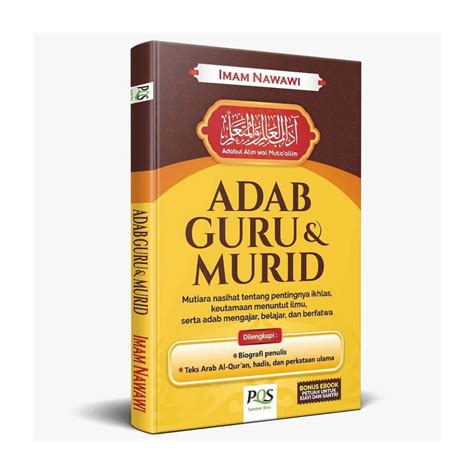 Jual Buku Tentang Adab Guru Ustadz Dan Murid Siswa PQS Publishing