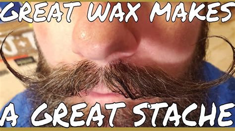 MUSTACHE WAX That You Can Make YouTube