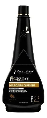 Raiz Latina Máscara Quente Litro Reconstrução Express Frete grátis