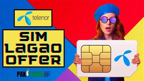 Telenor Sim Lagao Offer Updated Telenor Band Sim Offer Details