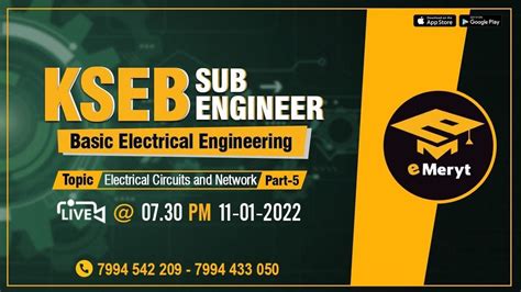 Kseb Sub Engineer Basic Electrical Engineering Electrical Circuits