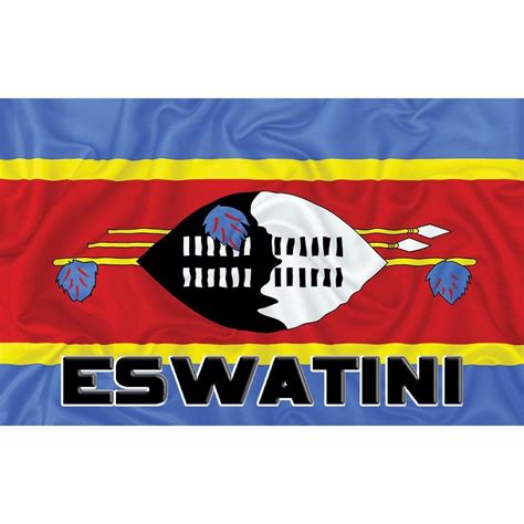 Eswatini flaga magnes na lodówkę