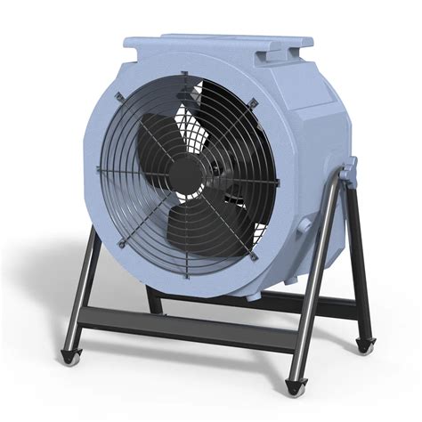 Portable Industrial Axial Fan 220v Ventilation Air Blower Water Damage