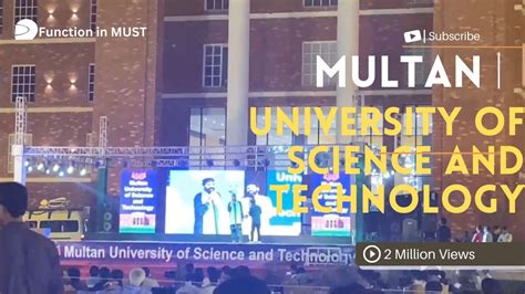 Function In Multan University Of Science And Technologymustofficial