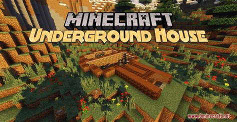 Underground House Map 1164 For Minecraft Mc Modnet