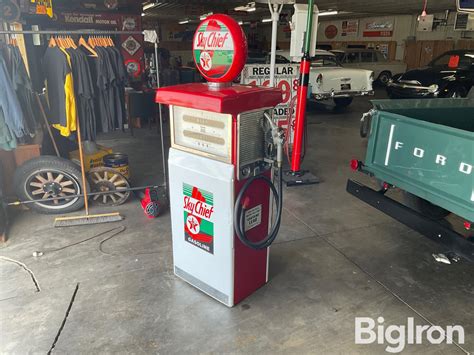 Texaco Ao Smith Vintage Sky Chief Gas Pump Bigiron Auctions