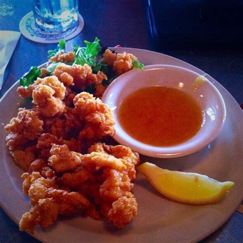 Delicious Cracked Conch Appetizer With Orange Horseradish Marmalade